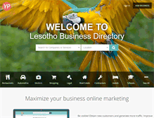 Tablet Screenshot of lesothoyp.com
